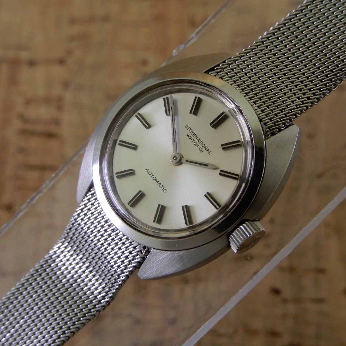 稼働品 IWC インターナショナル SS Cal.442 Lady，s ペラトン式自動巻 