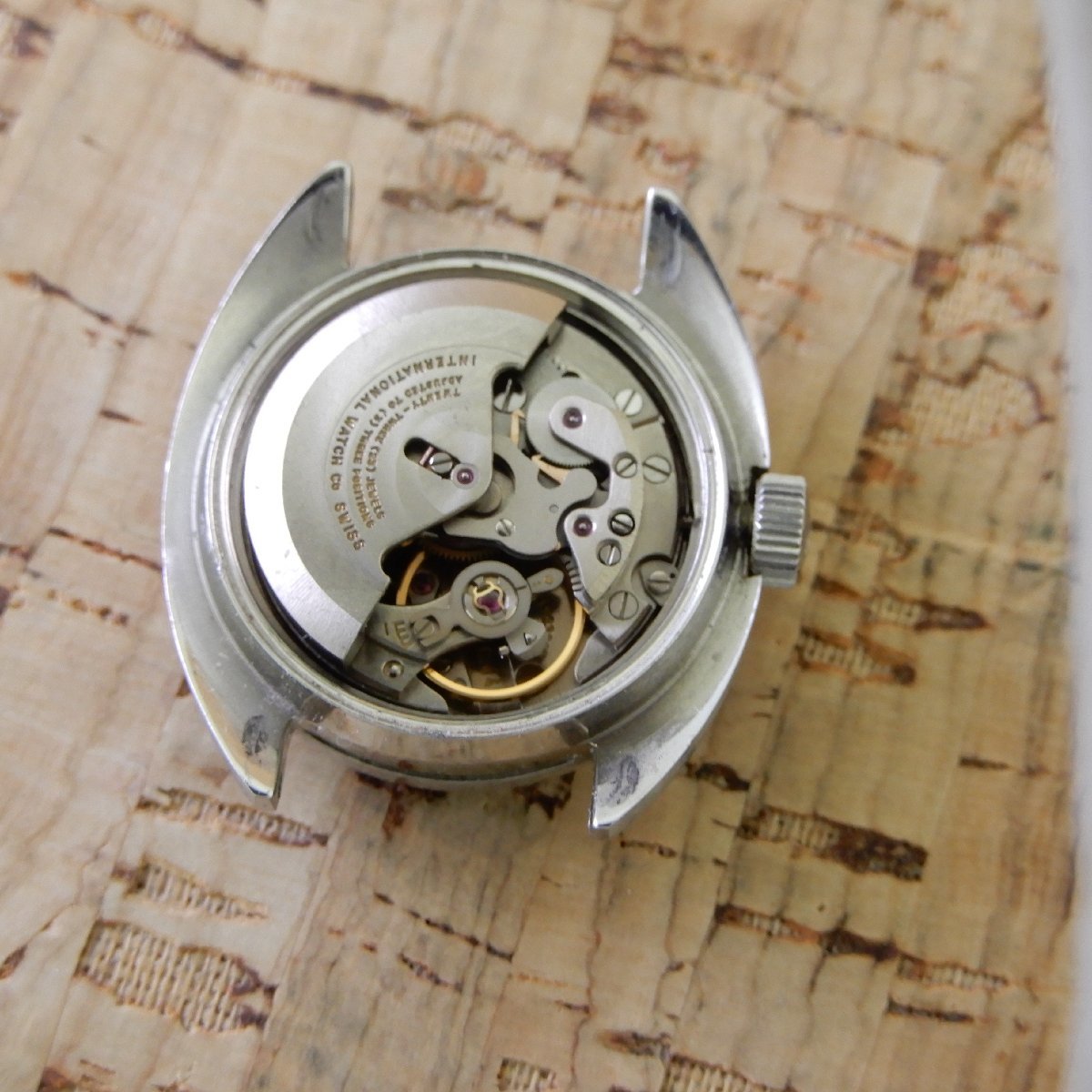 稼働品 IWC インターナショナル SS Cal.442 Lady，s ペラトン式自動巻 
