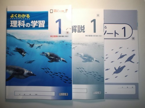 新指導要領完全対応 よくわかる理科の学習1年 東京書籍版 明治図書