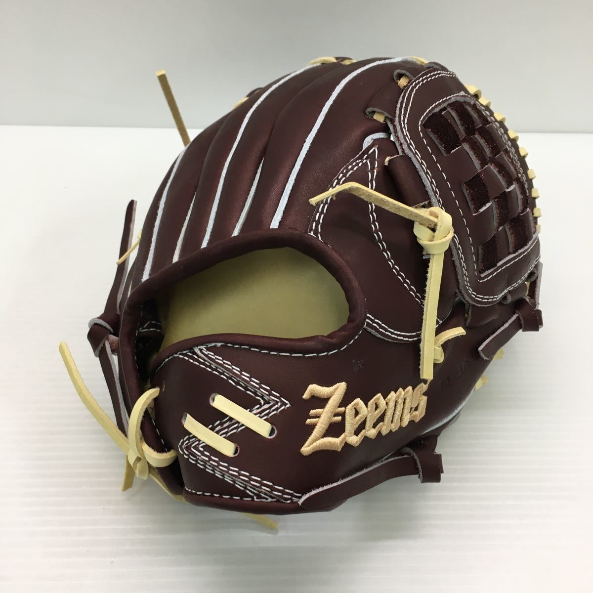 新品ジームスZeems 限定軟式グラブ SV-524DBN 内野手用