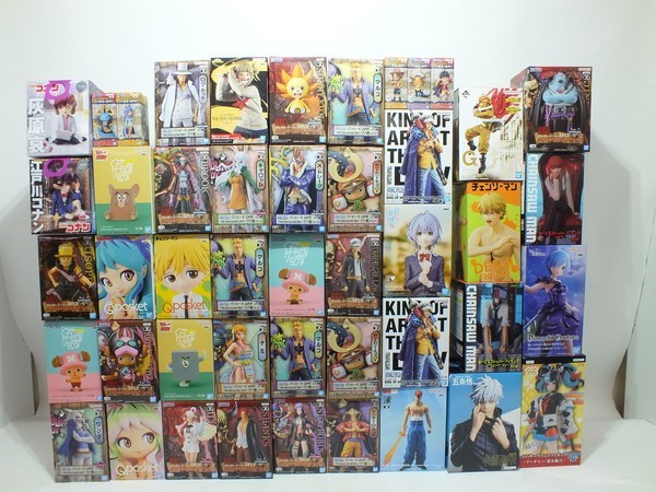 定番人気，100%新品 n6804kny ホークス 江戸川コナン 灰原哀 デンジ レム ラム ジンベエ ウタ 他プライズフィギュアまとめ47個セット 056-230521(コミック、アニメ)｜売買されたオークション情報、yahooの商品情報をア その他