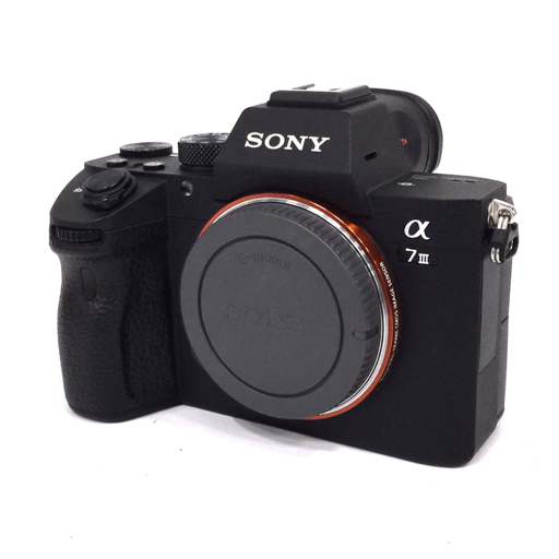 1円 SONY α7III ミラーレス一眼カメラ ボディ 動作確認済 L232100-1