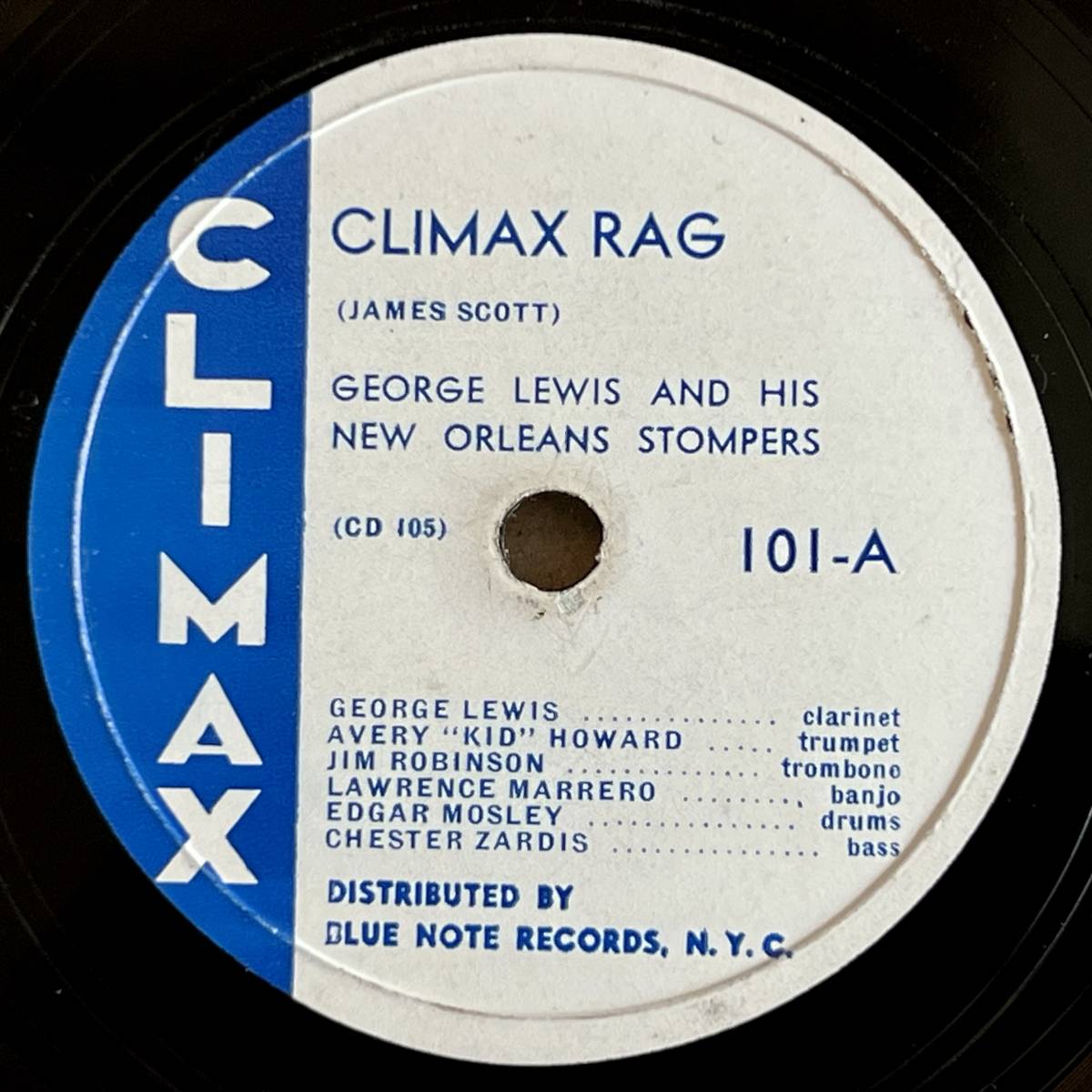 格安，限定SALE GEORGE LEWIS AND HIS NEW ORLEANS STOMPERS CLIMAX Climax Rag/ Deep Bayou Blues(ジャズ)｜売買されたオークション情報、yahooの商品情報をアーカイブ公開 - オークファン ジャズ