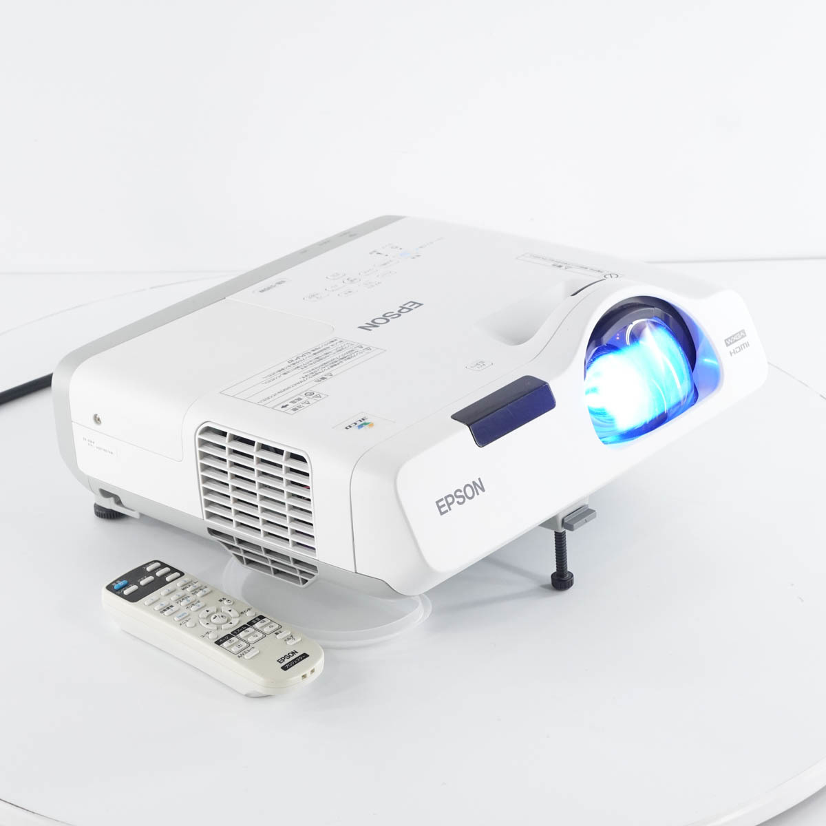 [PG] 8日保証 ランプ239時間 EB-535W H671D EPSON エプソン プロジェクター 3400lm WXGA HDMI リモコン[04991-0038]