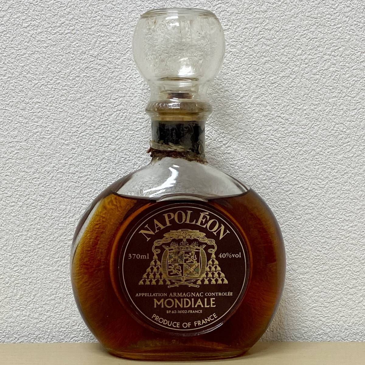 未開栓】NAPOLEON MONDIALE 40% 370ml ARMAGNAC ナポレオン モンデール