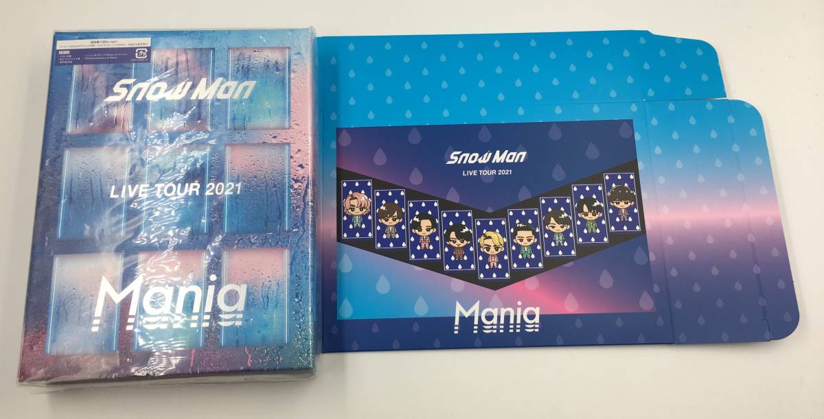 作品名　三本の光 中古 Snow Man/ Snow Man LIVE TOUR 2021 Mania 3Blu-ray＋スノインザ