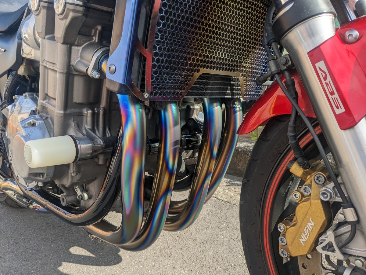 CB1300SF SB SC54 03-07 アールズギア製ワイバンマフラー オーバル 
