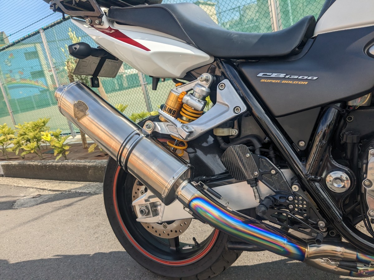 CB1300SF SB SC54 03-07 アールズギア製ワイバンマフラー オーバル 
