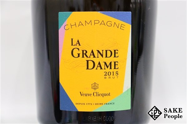 □注目! ヴーヴ・クリコ ラ・グランダム 2015 750ml 12.5％ 箱付き