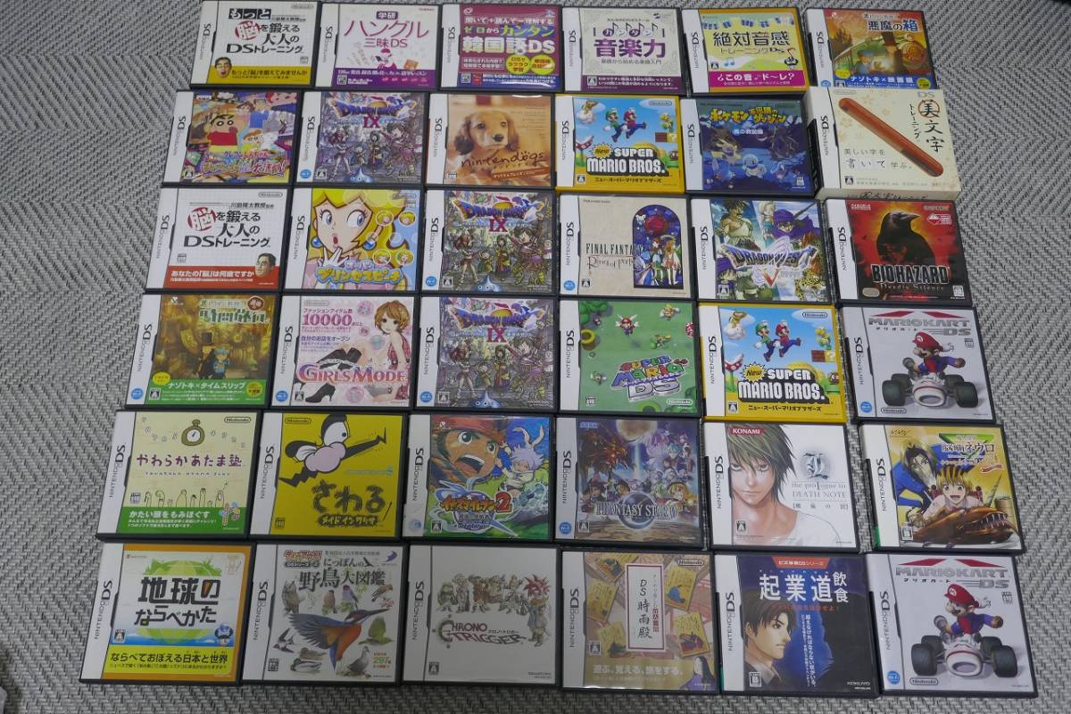 ◇ニンテンドー DSソフト まとめて36本セット ドラクエⅤ・クロノ
