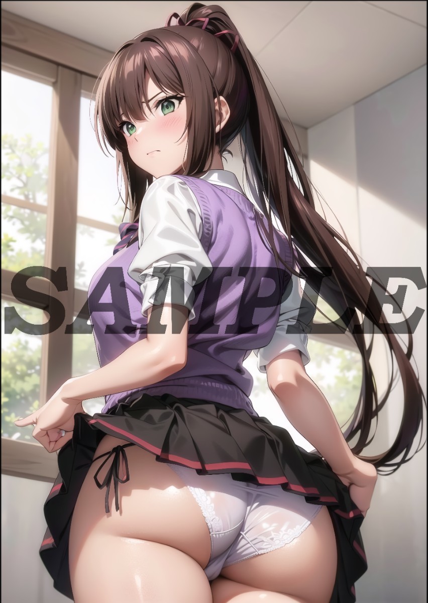 ストライク・ザ・ブラッド（ストブラ）煌坂紗矢華 A4 高精細ポスター