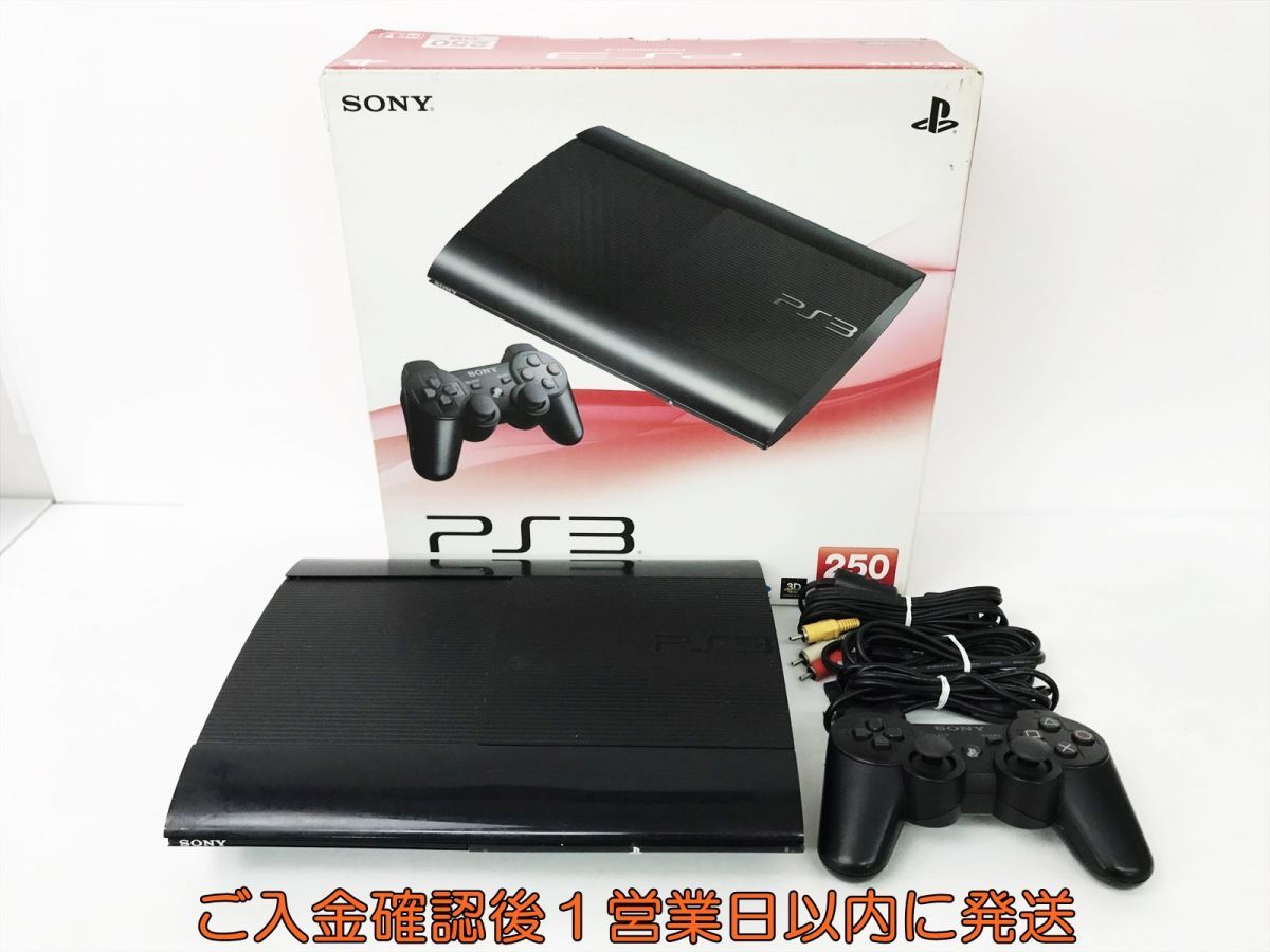 1円】PS3 本体 セット 250GB ブラック SONY PlayStation3 CECH-4000B