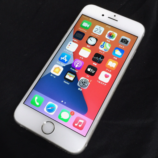 1円 au Apple iPhone 6s MKQP2J/A シルバー 64GB スマホ 本体 利用制限