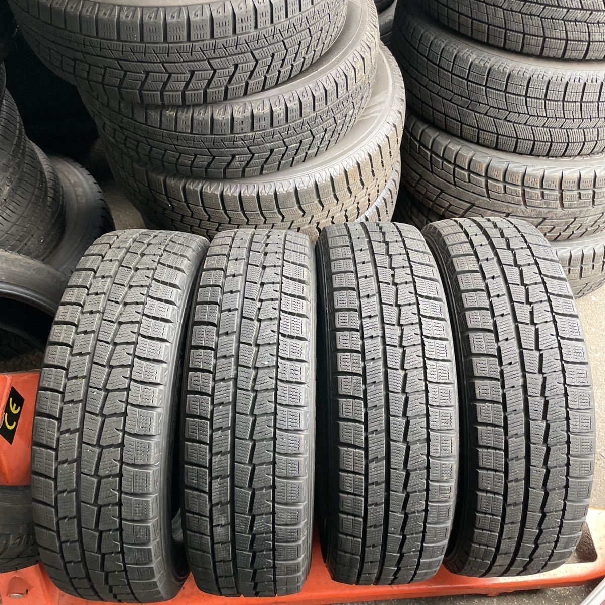 175/65R15 ダンロップ WINTER MAXX WM01 スタッドレスタイヤ 4set バリ
