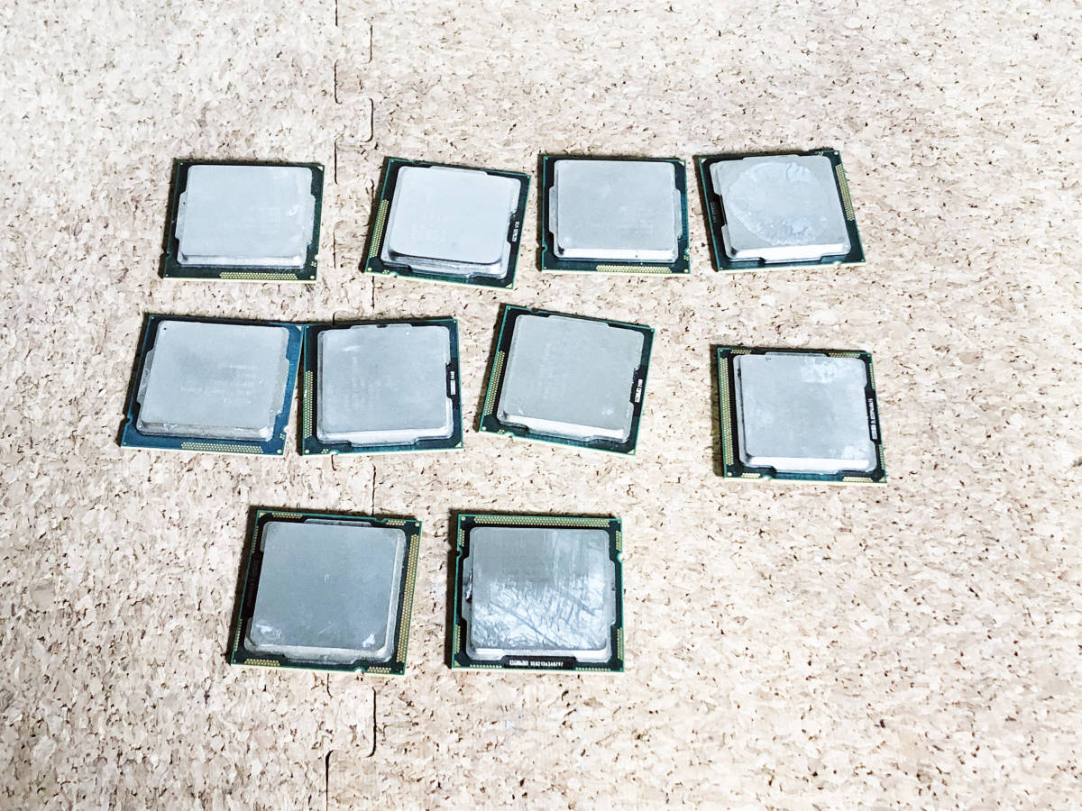 中古CPU まとめ売り 9個セット intelCore i5 CPU Core まとめ売り 第10世代