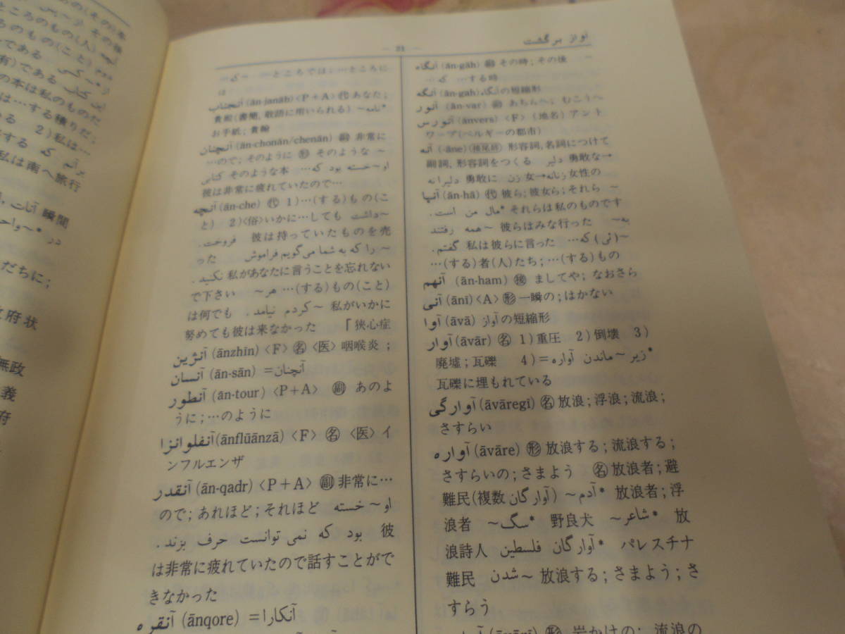 9I☆／「ペルシア語辞典」 黒柳恒男：著 大学書林：刊 平成5年 ⁄ 現代