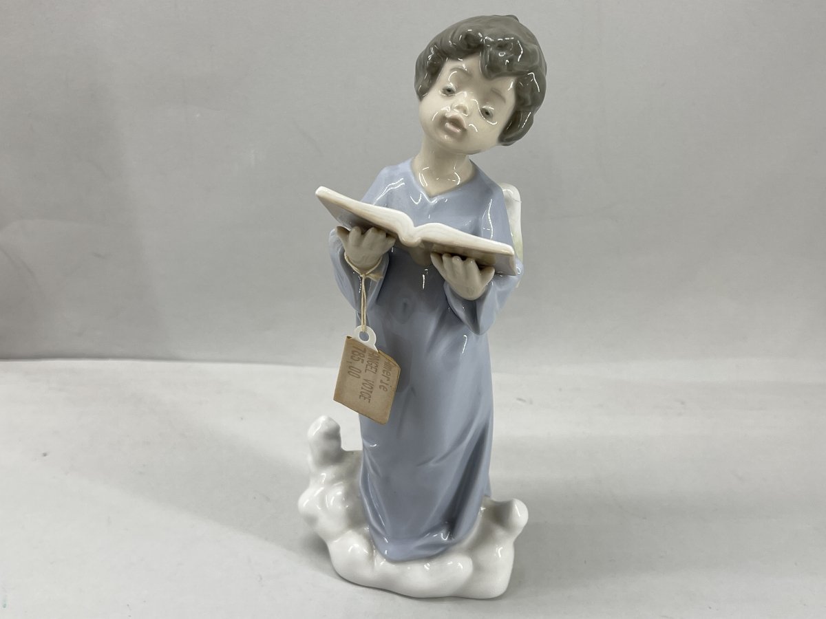 LLADRO リヤドロ 天使の歌声 5724 陶器 人形 エンジェル フィギュリン[03-1869