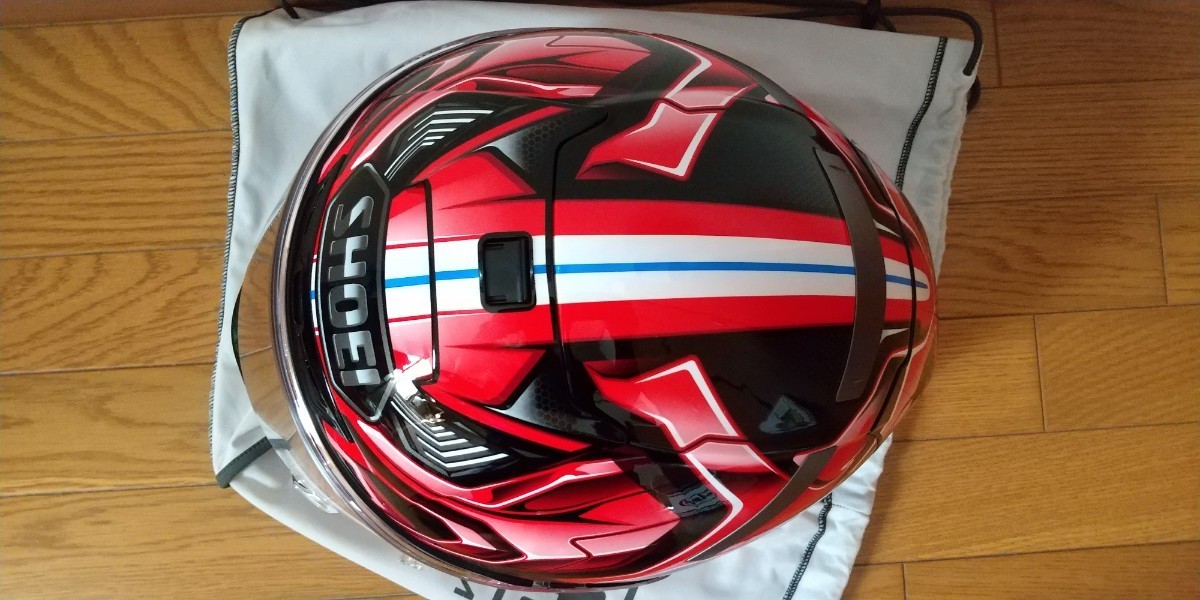 SHOEI X-Fourteen AERODYNE TC-1 (RED/BLACK) Mサイズ ショウエイ X-14