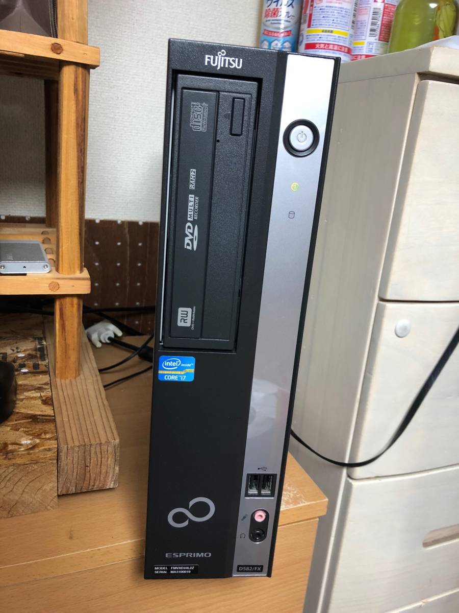  富士通デスクトップ D582/FX(パソコン単体)｜売買されたオークション情報、yahooの商品情報をアーカイブ公開 - オークファン 富士通
