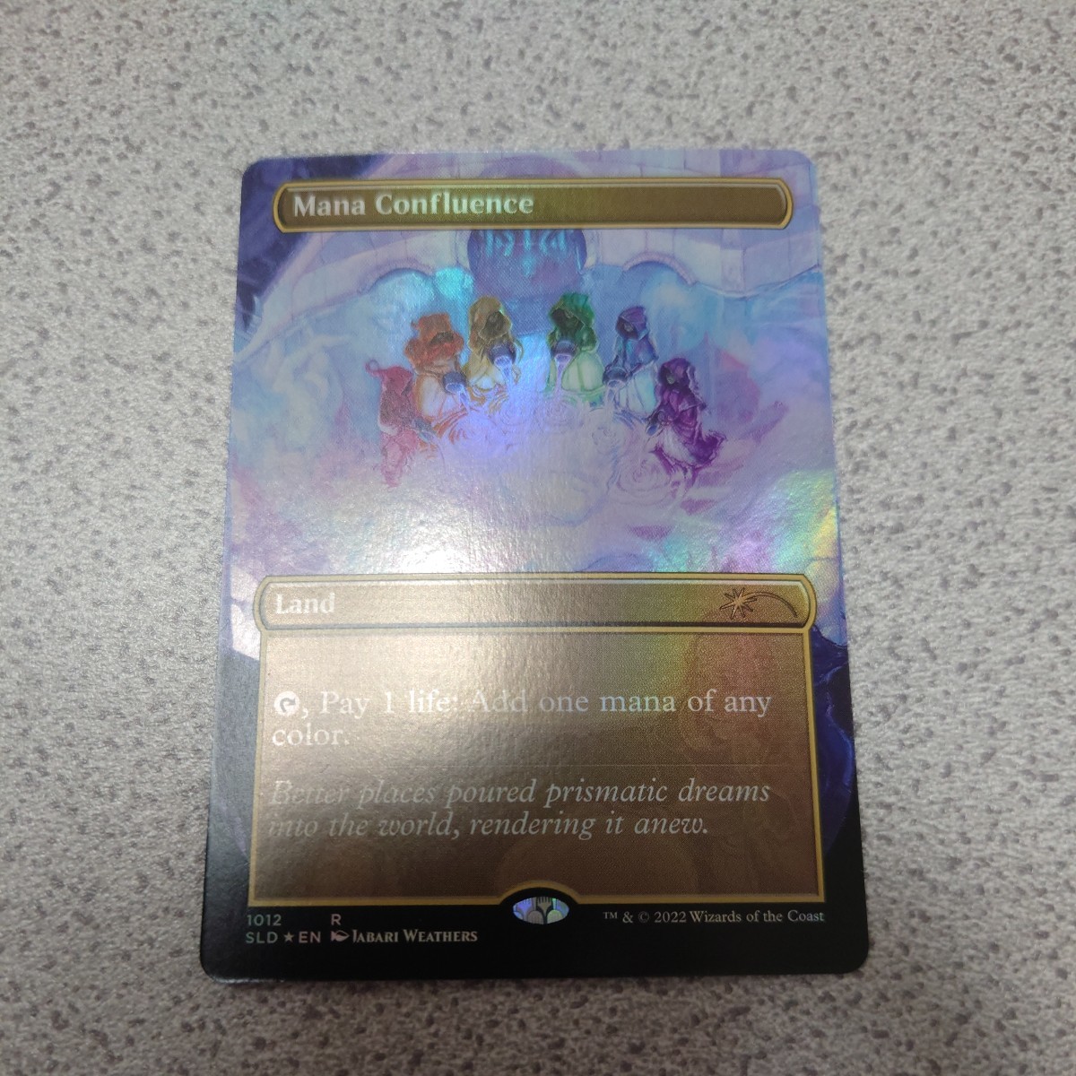 MTG SLD マナの合流点 英語foil 一枚 Secret lair シークレットレイヤー 即決