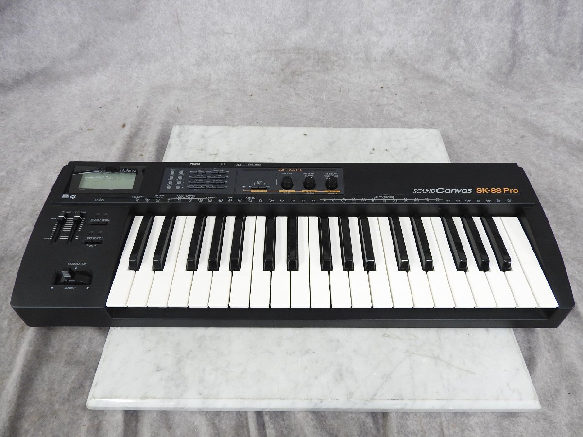 限定セール，100%新品 Roland ローランド サウンドキャンバス SK-88pro SOUNDCanvas シンセサイザー(ローランド)｜売買されたオークション情報、yahooの商品情報をアーカイブ公開 - オークファン ローランド