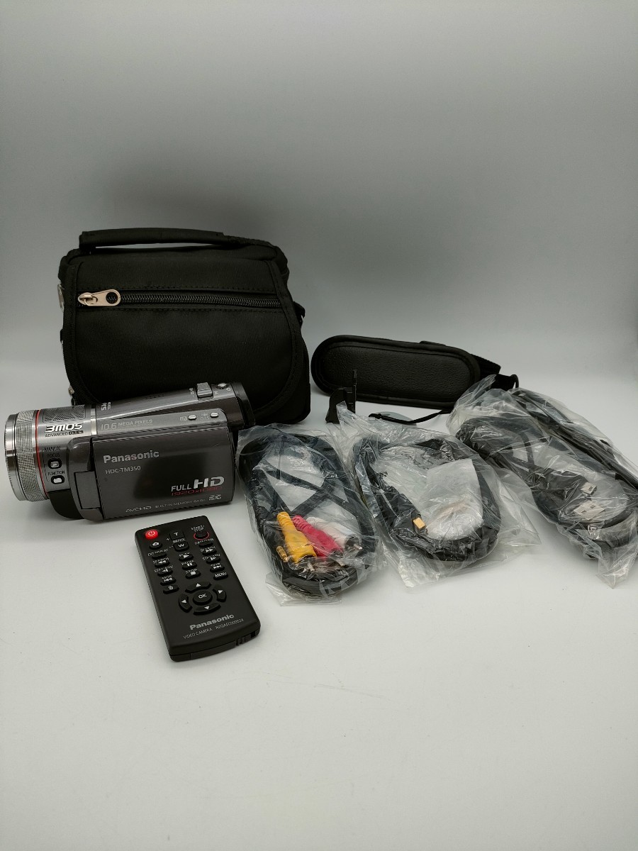 パナソニック ハンディカム デジタルハイビジョンビデオカメラ HDC-TM350