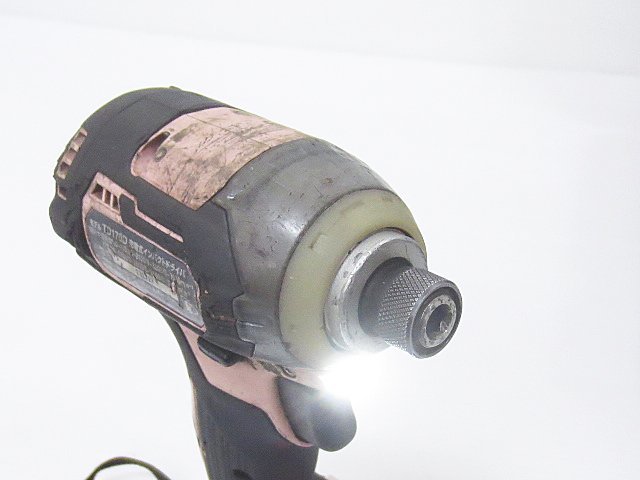 ∞ makita マキタ 充電式インパクトドライバ TD170D / 18V バッテリー 6.0Ah 4.0Ah / 充電器 / ケース □H8