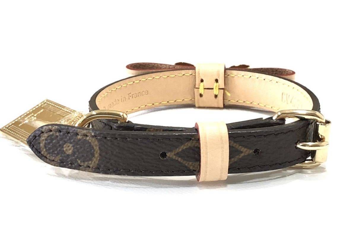 未使用品 LOUIS VUITTON ルイヴィトン コリエ バクスターXS 犬