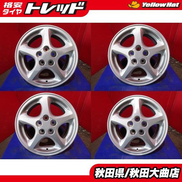 限定1台! トヨタ セリカ純正 15 7.0 +45 5H100 中古4本セット カリーナ 