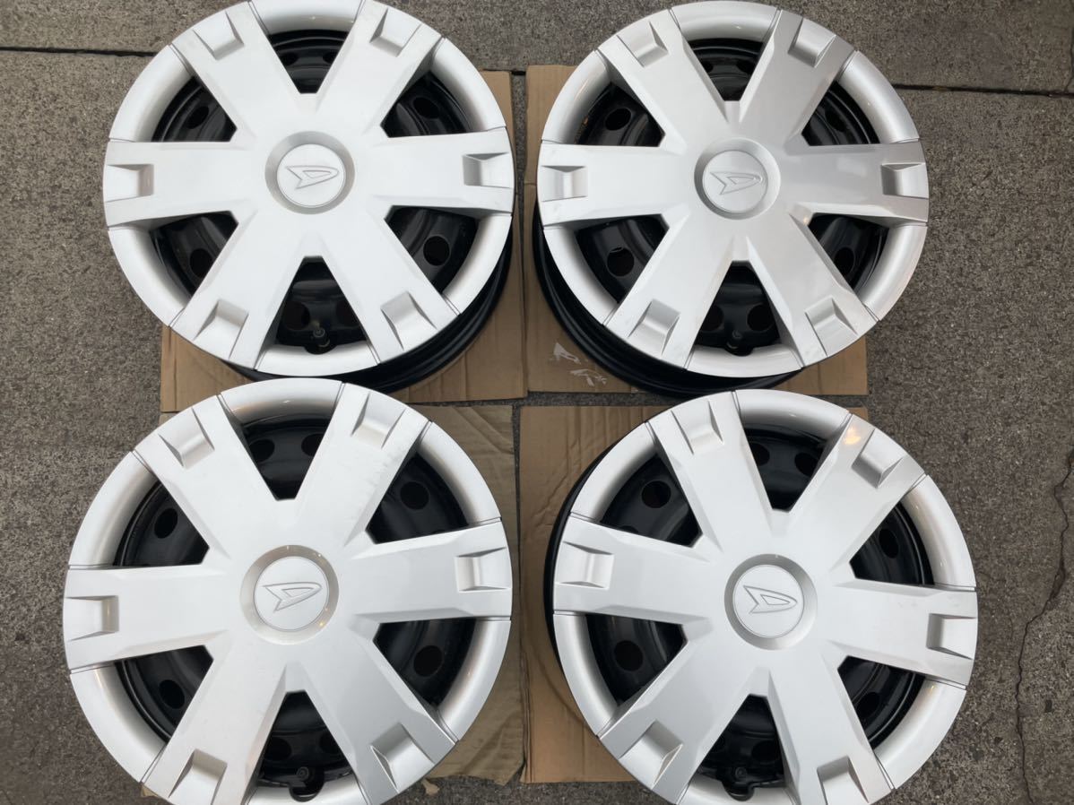 ダイハツ　S700V 新車外し　鉄ホイール　ホイルキャップ　12インチ