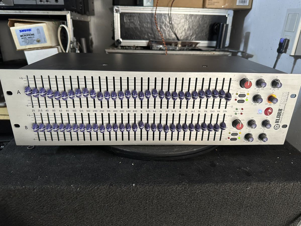 KLARK TEKNIK DN370 グラフィックイコライザー 
