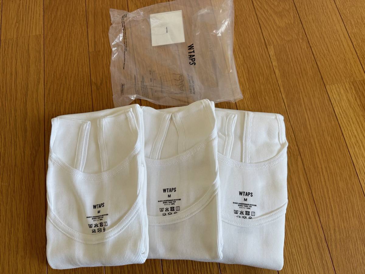 TANK SKIVVIES top - TANK白＋CAHLUMネイビー 2023SS SKIVVIES. TANK 