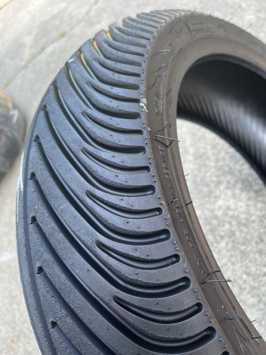 中古】ダンロップレインタイヤ KR189 KR405 120/70R17 190/60R17 20.21 