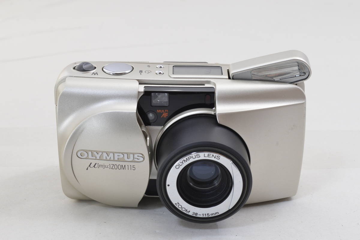 【ecoま】ミュー OLYMPUS μ[mju:] ZOOM 115 no.5477347 コンパクトフィルムカメラ