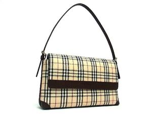 極美品 BURBERRY バーバリー ワンショルダー トートバッグ 愛らしい 