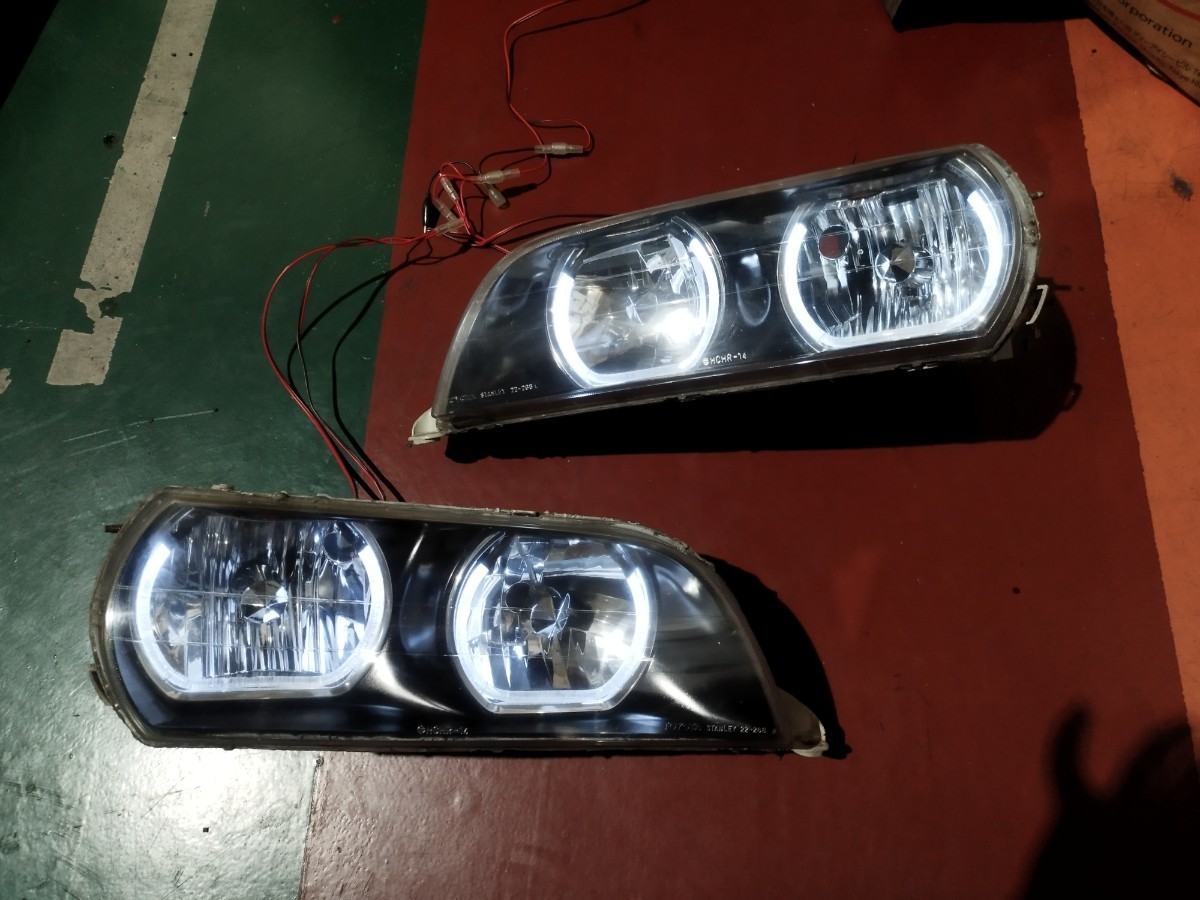 チェイサー HIDヘッドライト JZX100 後期 HID 用 イカリング 仕様 