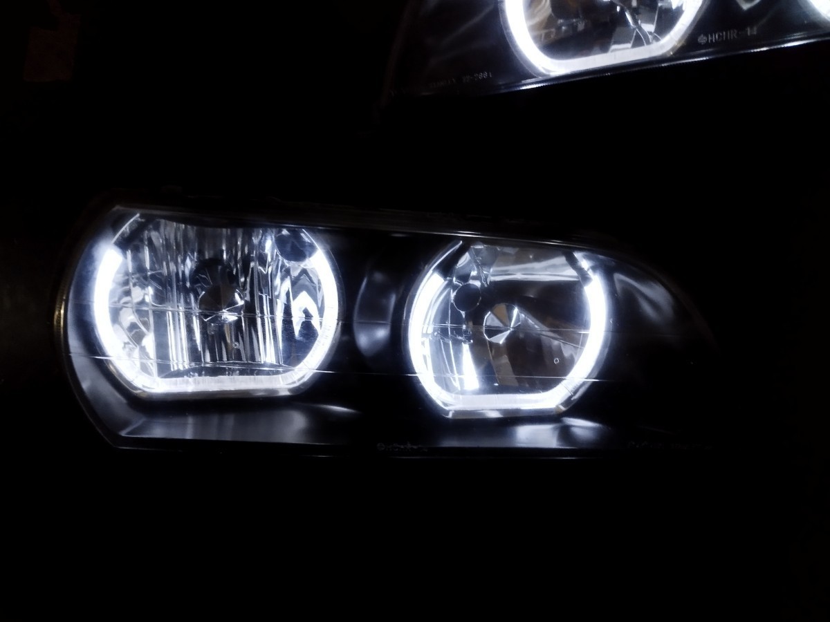 チェイサー HIDヘッドライト JZX100 後期 HID 用 イカリング 仕様 