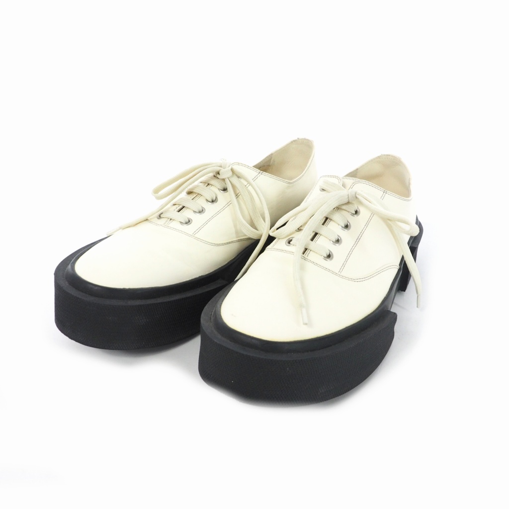 オーエーエムシー OAMC 20SS レザー ローカット スニーカー 厚底 41 マルチカラー メンズ