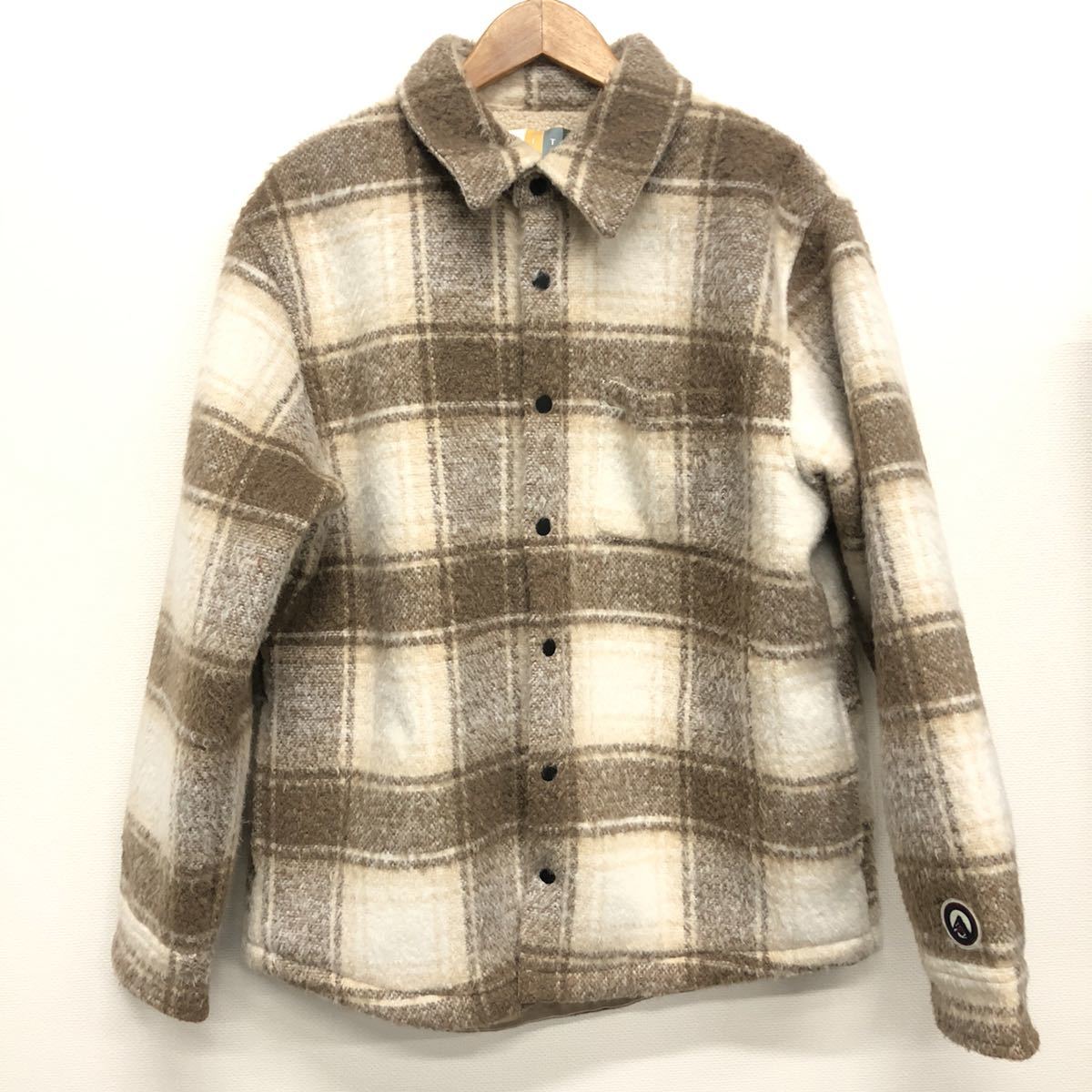 KITH】キス☆ジャケット SHERIDAN SHIRT JACKET チェック柄 裏ボア