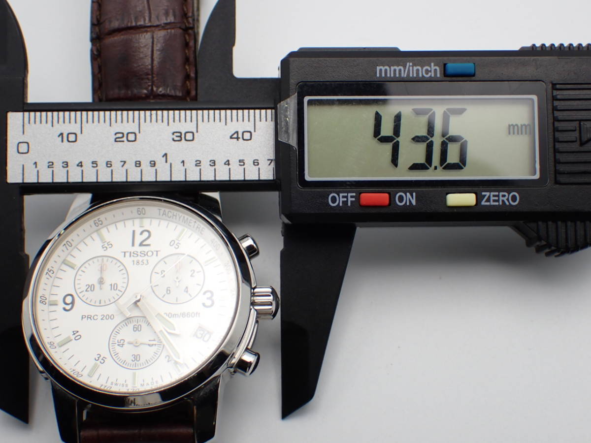 稼働品 ティソ 腕時計 PRC200 T461 Tissot PRC 200 T461 Stainless 