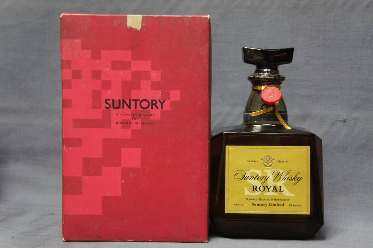 SUNTORY ROYAL サントリー ローヤル クイーンサイズ 未開栓 1000ml