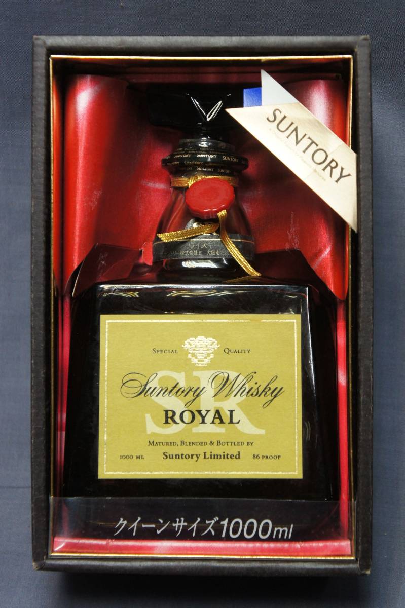 SUNTORY ROYAL サントリー ローヤル クイーンサイズ 未開栓 1000ml