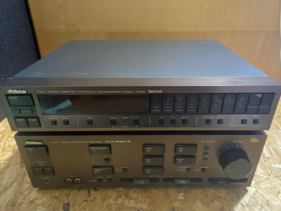 USED 昭和レトロ アンプ チューナー A-G90 T-G90 セット Victor
