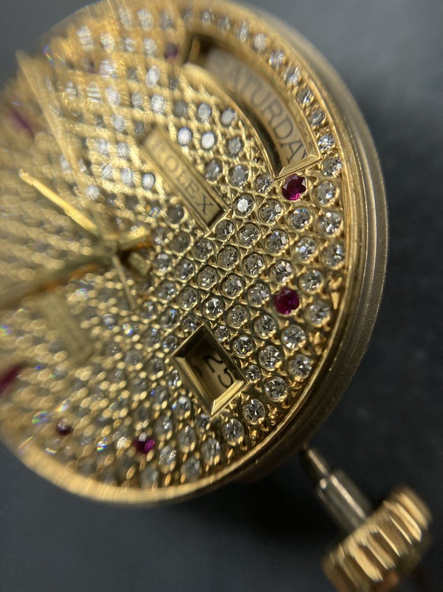 天然ダイヤ デイデイト仕様 Cal.3035 ムーブメント 純正品 ロレックス 