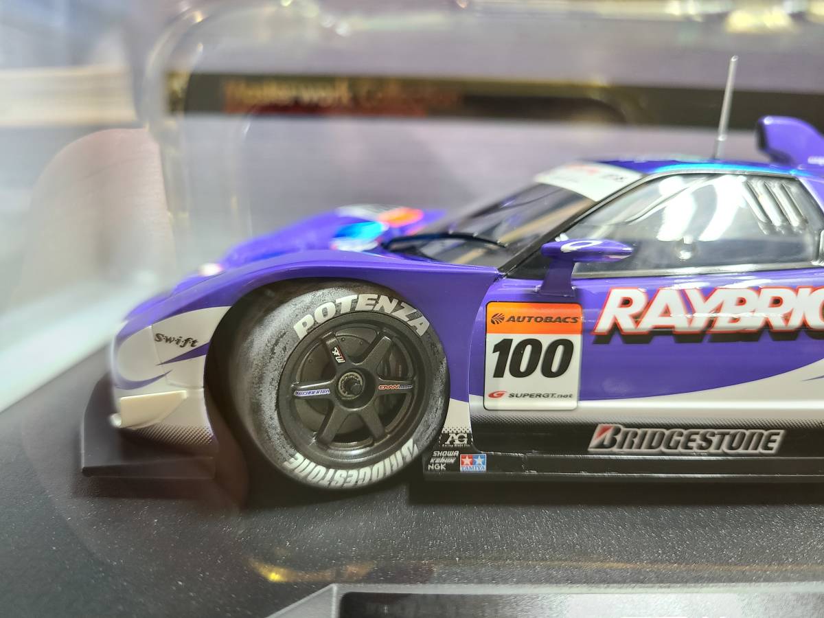 タミヤ 1/24 マスターワークコレクション RAYBRIG NSX 2005 完成品 管 