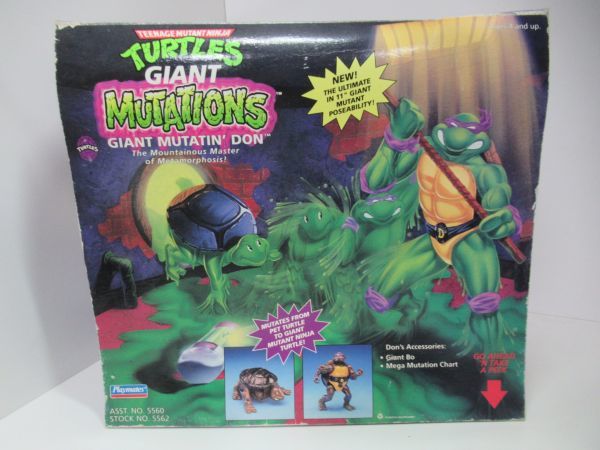 ミュータントタートルズ GIANT MUTATIONS ジャイアント ドナテロ 