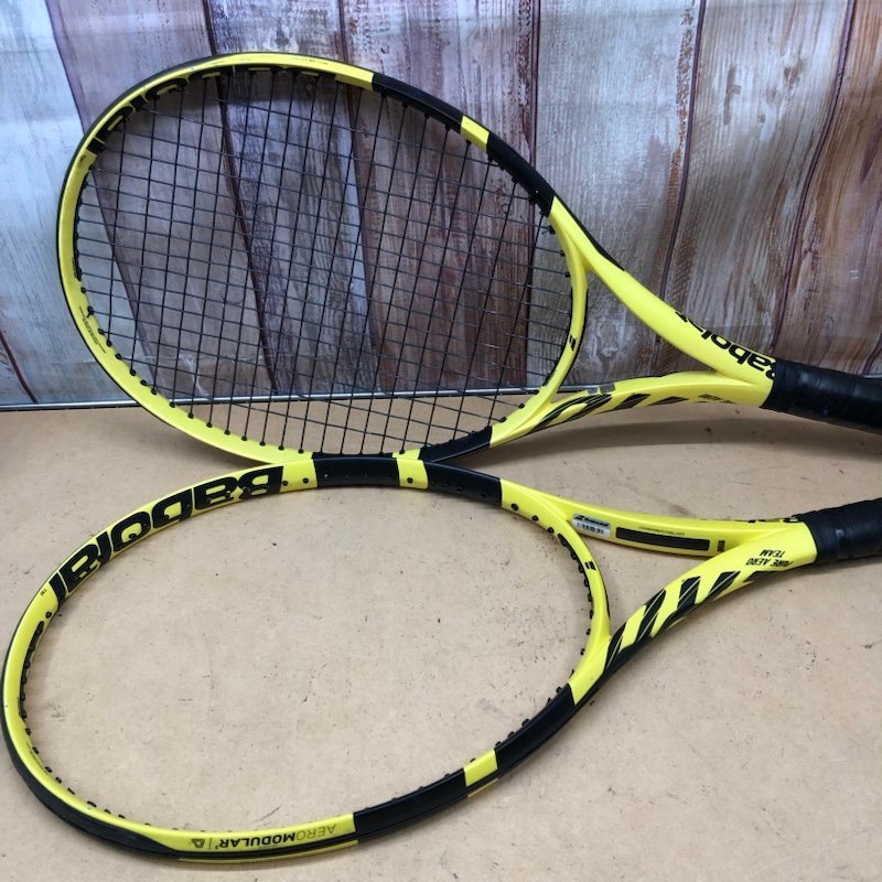 BABOLAT バボラ アエロプロドライブ テニスラケット 2本セット 専用です！ テニスラケット2本セット 中古品 アエロプロドライブ
