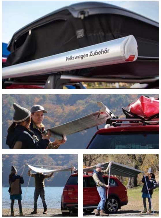 □未開封・未使用品□ フォルクスワーゲン Golf 純正 サイドオーニング  