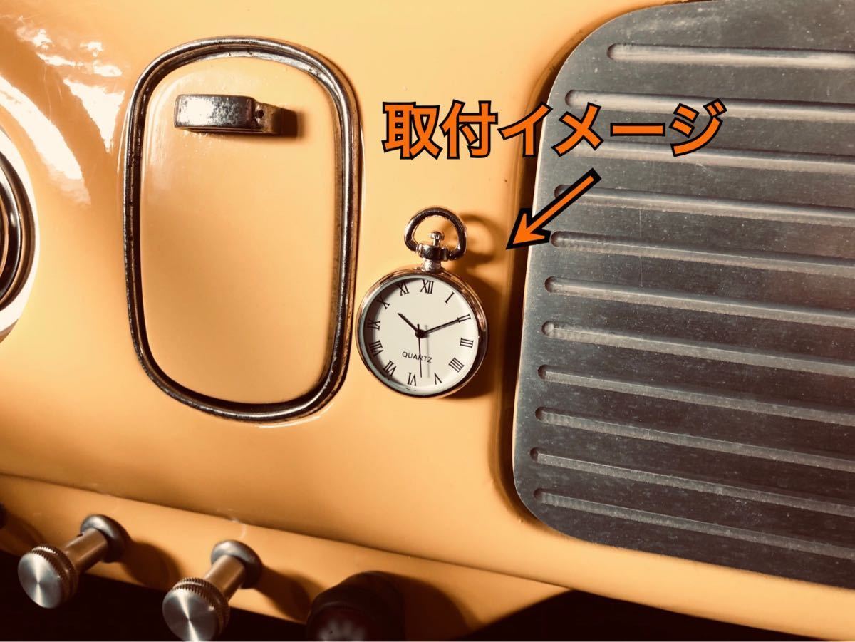 クラシック 旧車 クロック 時計 空冷VW ビートル ローバーミニ MINI 
