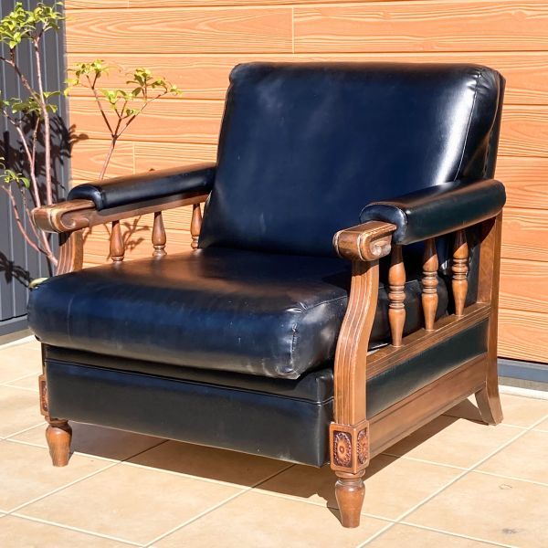 専用です オールドカリモク karimoku 1人掛けソファ 椅子 ビンテージ